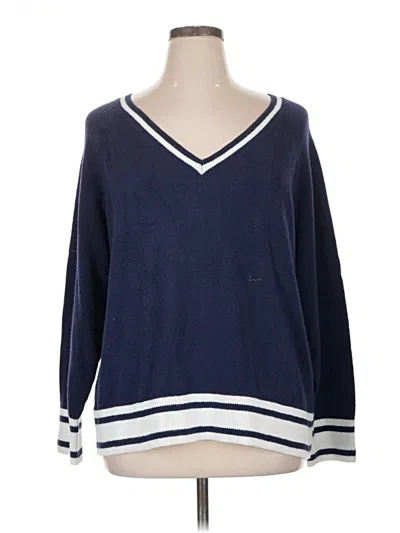 Pre-owned Old Navy Pullover Sweater In Blue