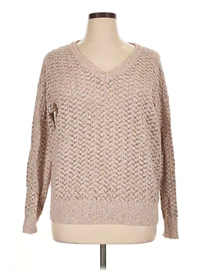 Pre-owned Old Navy Pullover Sweater In Brown