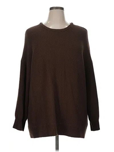 Pre-owned Old Navy Pullover Sweater In Brown