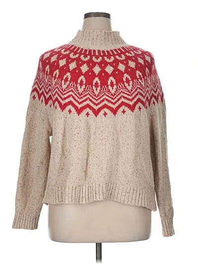 Pre-owned Old Navy Pullover Sweater In Brown
