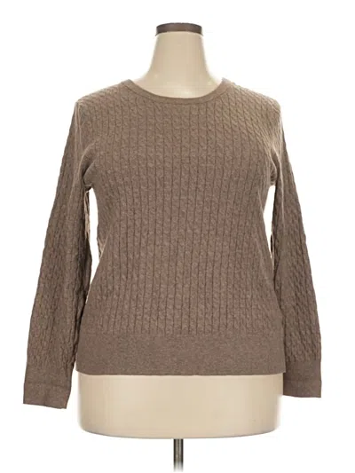 Pre-owned Old Navy Pullover Sweater In Brown