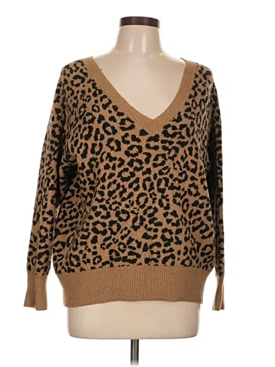 Pre-owned Old Navy Pullover Sweater In Brown