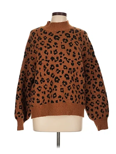 Pre-owned Old Navy Pullover Sweater In Brown