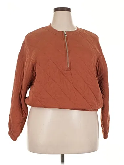 Pre-owned Old Navy Pullover Sweater In Brown