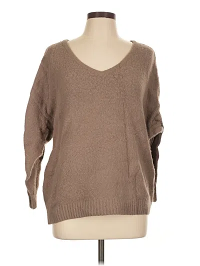 Pre-owned Old Navy Pullover Sweater In Brown