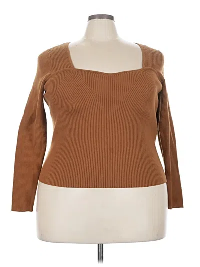 Pre-owned Old Navy Pullover Sweater In Brown