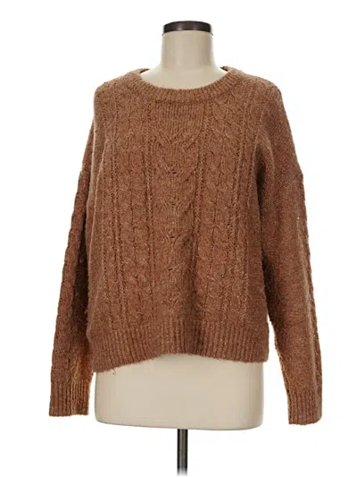 Pre-owned Old Navy Pullover Sweater In Brown