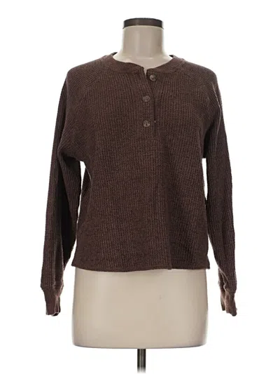 Pre-owned Old Navy Pullover Sweater In Brown