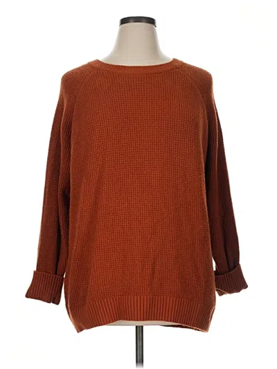 Pre-owned Old Navy Pullover Sweater In Brown