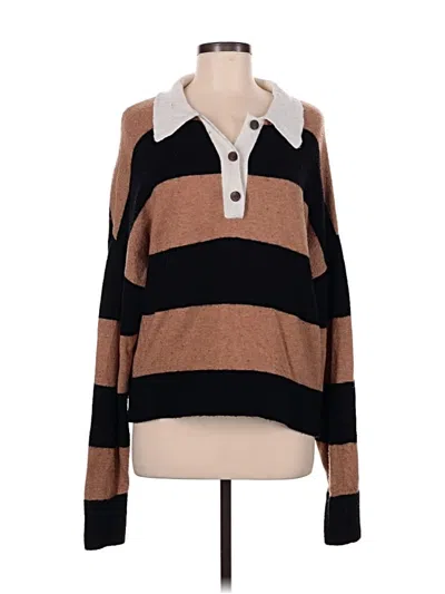 Pre-owned Old Navy Pullover Sweater In Brown
