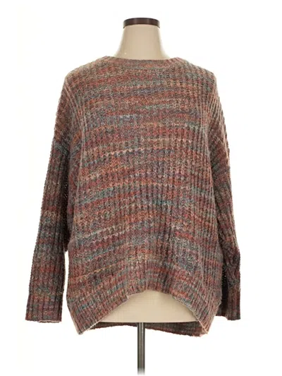 Pre-owned Old Navy Pullover Sweater In Brown