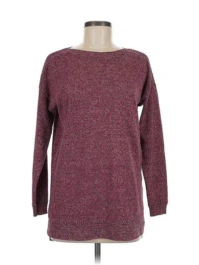 Pre-owned Old Navy Pullover Sweater In Burgundy