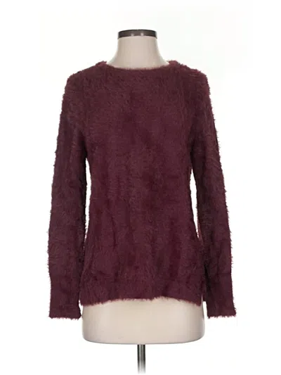Pre-owned Old Navy Pullover Sweater In Burgundy