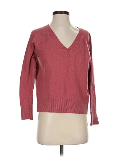 Pre-owned Old Navy Pullover Sweater In Burgundy