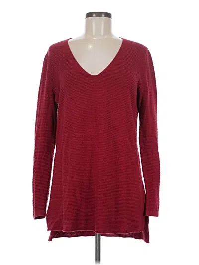 Pre-owned Old Navy Pullover Sweater In Burgundy