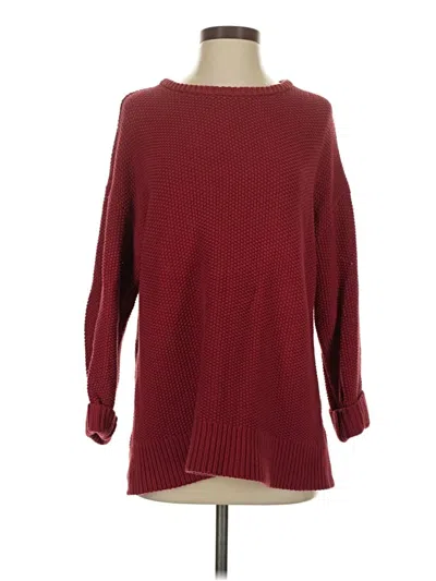 Pre-owned Old Navy Pullover Sweater In Burgundy