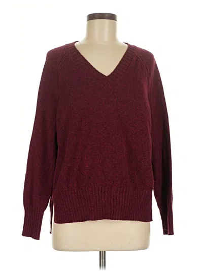 Pre-owned Old Navy Pullover Sweater In Burgundy