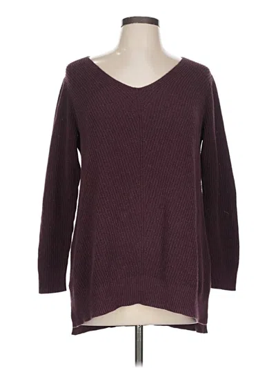 Pre-owned Old Navy Pullover Sweater In Burgundy
