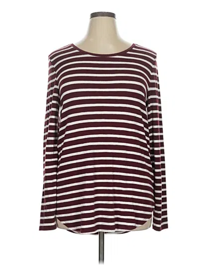 Pre-owned Old Navy Pullover Sweater In Burgundy