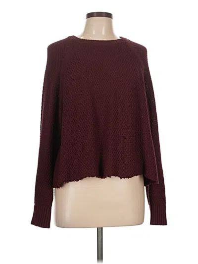 Pre-owned Old Navy Pullover Sweater In Burgundy