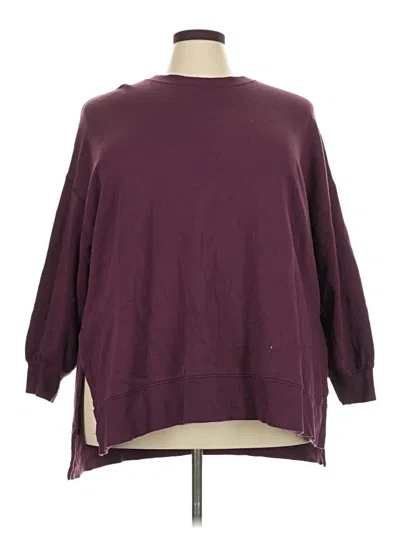 Pre-owned Old Navy Pullover Sweater In Burgundy