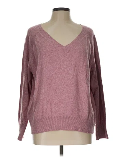 Pre-owned Old Navy Pullover Sweater In Burgundy