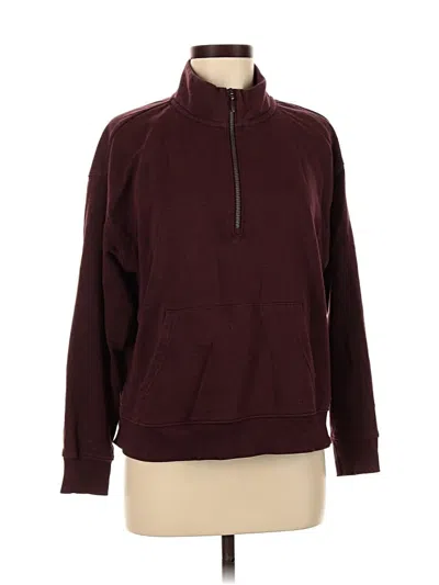 Pre-owned Old Navy Pullover Sweater In Burgundy