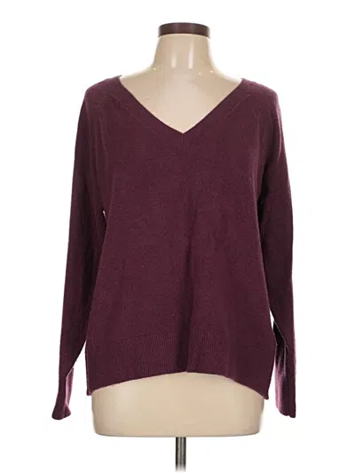Pre-owned Old Navy Pullover Sweater In Burgundy