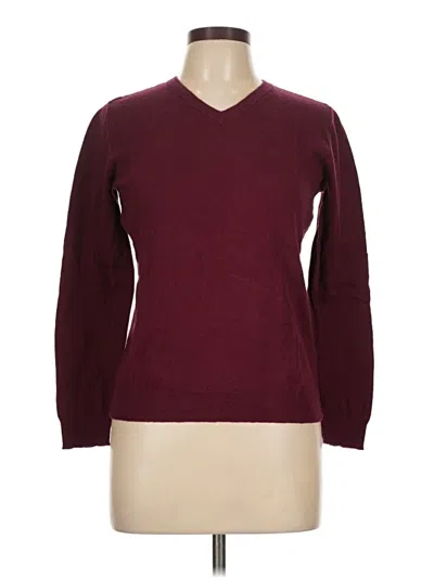 Pre-owned Old Navy Pullover Sweater In Burgundy