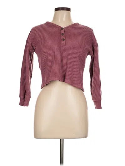 Pre-owned Old Navy Pullover Sweater In Burgundy