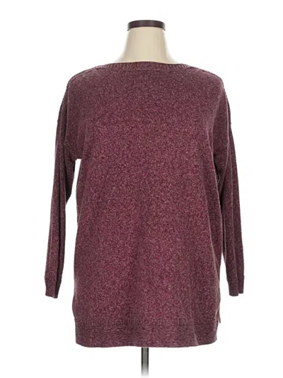 Pre-owned Old Navy Pullover Sweater In Burgundy