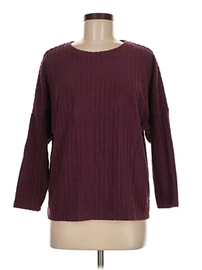 Pre-owned Old Navy Pullover Sweater In Burgundy