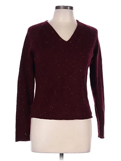 Pre-owned Old Navy Pullover Sweater In Burgundy