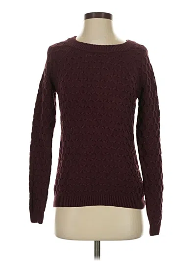 Pre-owned Old Navy Pullover Sweater In Burgundy