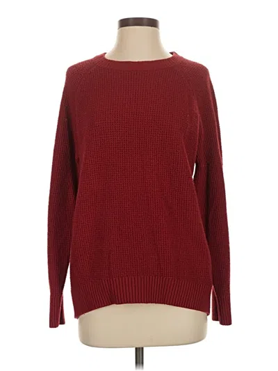 Pre-owned Old Navy Pullover Sweater In Burgundy