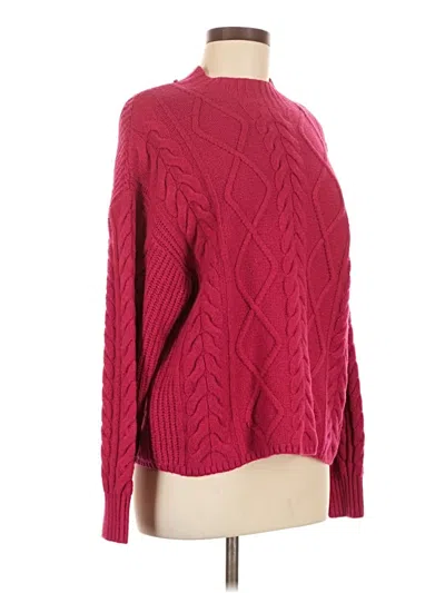 Pre-owned Old Navy Pullover Sweater In Burgundy