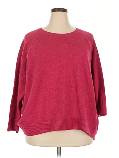 Pre-owned Old Navy Pullover Sweater In Burgundy
