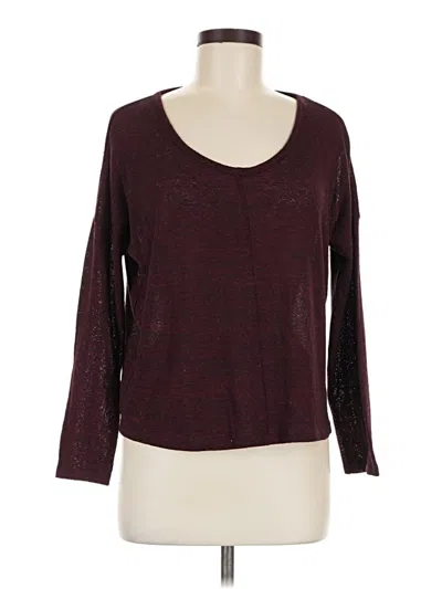 Pre-owned Old Navy Pullover Sweater In Burgundy