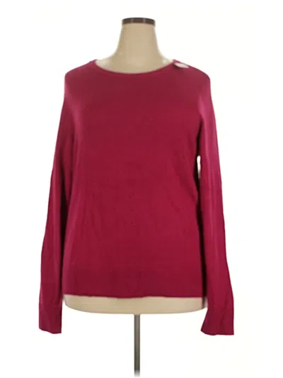 Pre-owned Old Navy Pullover Sweater In Burgundy
