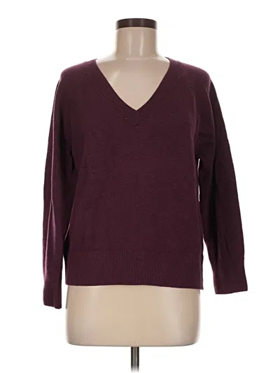 Pre-owned Old Navy Pullover Sweater In Burgundy