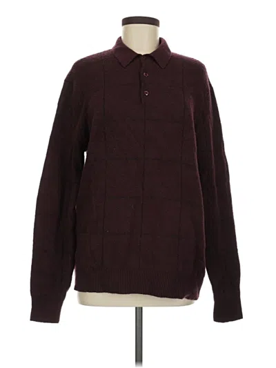 Pre-owned Old Navy Pullover Sweater In Burgundy