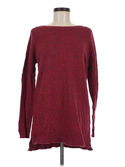 Pre-owned Old Navy Pullover Sweater In Burgundy
