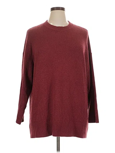 Pre-owned Old Navy Pullover Sweater In Burgundy