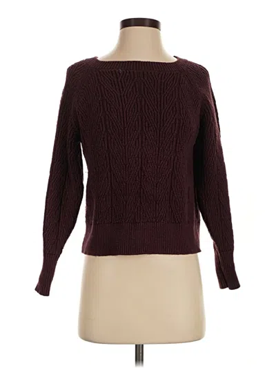 Pre-owned Old Navy Pullover Sweater In Burgundy