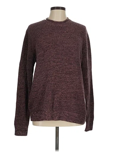 Pre-owned Old Navy Pullover Sweater In Burgundy