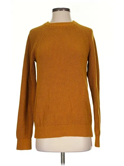 Pre-owned Old Navy Pullover Sweater In Gold