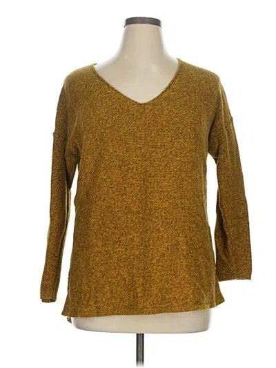 Pre-owned Old Navy Pullover Sweater In Gold