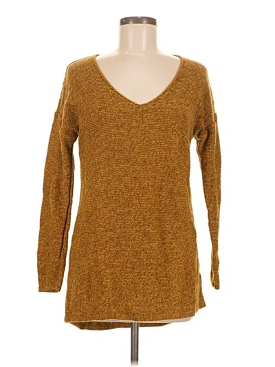 Pre-owned Old Navy Pullover Sweater In Gold