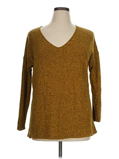 Pre-owned Old Navy Pullover Sweater In Gold