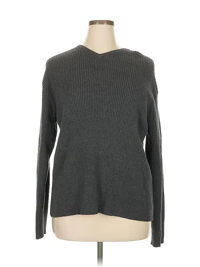 Pre-owned Old Navy Pullover Sweater In Gray